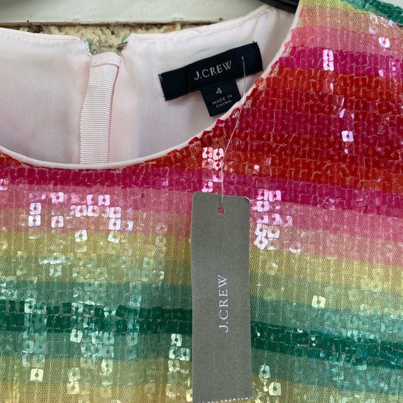 J. Crew Vibrant Sequin Midi Dress - Picture 2 of 5